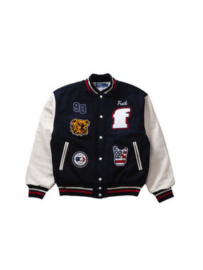 Fuct Varsity Jacket Navy • XL